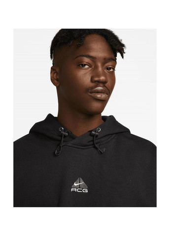 Худі чоловіче Acg Therma-Fit Fleece Hoodie Black Nike (364837938)