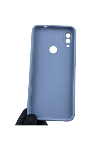 Чехол для Redmi Note 7 Pro с квадратными гранями с защитой камеры на сяоми редми нот 7 про голубой Xiaomi (366019640)