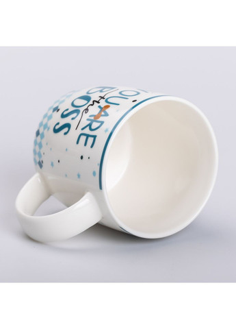 Чашка керамическая BOSS 450 (мл) для кофе и чая You are the boss Liling Rongxiang Ceramic (360454815)