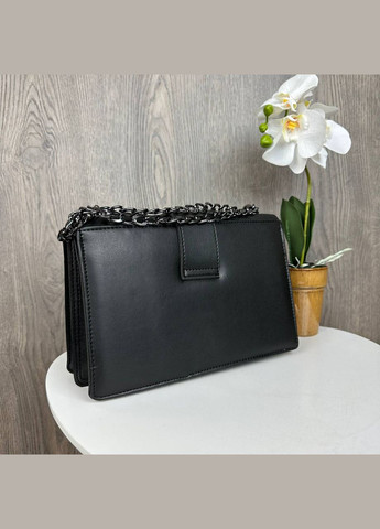 Модная женская мини сумочка на плечо с цепочкой сумка для девушки черная Turkey (340113321)