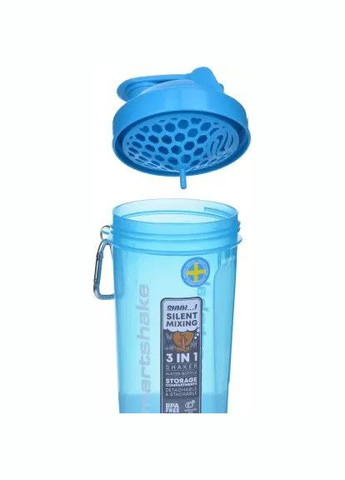 Шейкер спортивный Original2GO 600ml Neon Blue (A-012491) SmartShake (308460382)