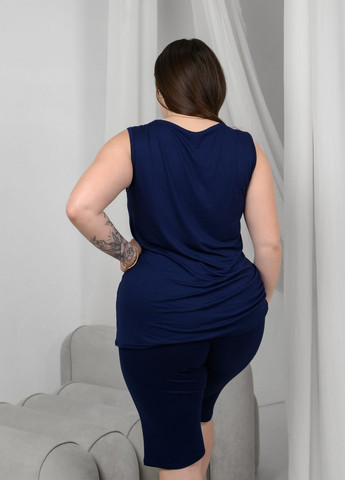 Молочная всесезон пижама женская футболка + капри N.EL.