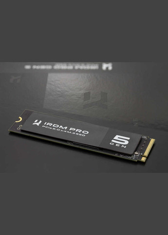Накопитель SSD 4TB IRDM Pro Gen5 M.2 2280 PCIe 5.0 x4 3D TLC (IRP-SSDPR-P54S-4K0-80) Goodram (336950840)