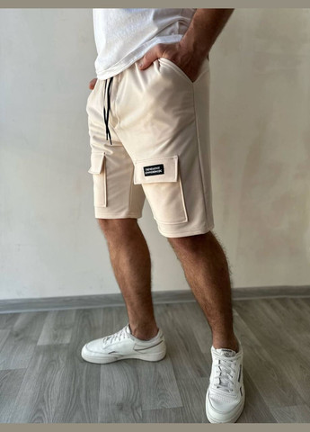 Шорти на шнурку із накладними кишенями No Brand (334100266)