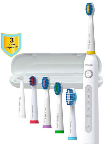 Электрическая зубная щетка Travel PC-081 White PECHAM (341488381)