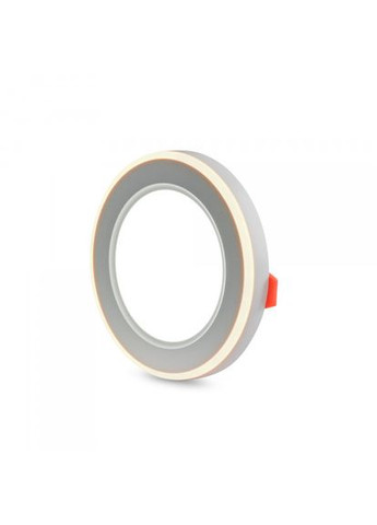 LED светильник встроенный с декоративной подсветкой DL4R 6W+3W 5000K+2700K 220V Videx (366218237)