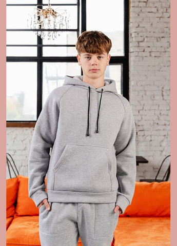 Теплый костюм мужской (худы и брюки) однотонный HC (h001-8361-025) Носи своє (368474789)