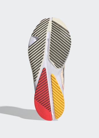 Бежевые всесезонные кроссовки для бега adizero sl adidas