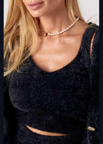 Женский костюм-тройка с альпаки Lurex (301765964)