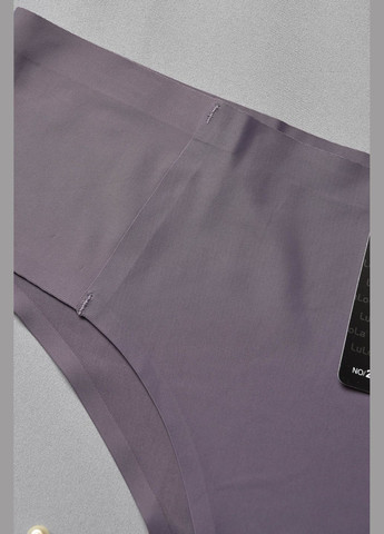 Трусы женские полубатальные бесшовные темно-фиолетового цвета Let's Shop (291683271)