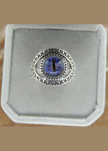 Мистическое кольцо фиолетовый глаз дракона Draco Vis размер регулируемый Fashion Jewelry (291840958)