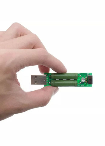 USB Тестер 1А/2А нагрузка, вилка нагрузки, Резистор нагрузки для тестера, 74х18х10 мм Samsung (325877808)