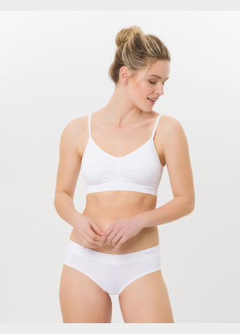 Белый бюстгальтер-топ BeeDees полиамид