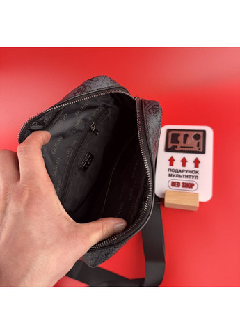 Сумка через плечо Борсетка Гесс мужская Черный No Brand (361668569)