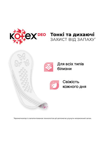 Прокладки Kotex normal plus deo 56 шт. (268146898)