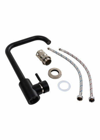 Змішувач кухонний NS02B (3008B) матовий Platinum (342070935)