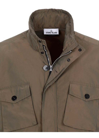 Оливкова (хакі) демісезонна куртка Stone Island