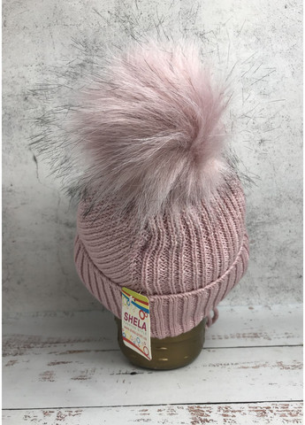 Шапка дитяча на дівчинку Рожевий (482-1) Shela (366276920)