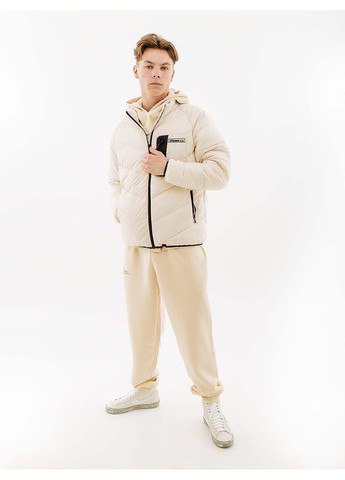 Бежевая зимняя мужская куртка lalizo jacket бежевый Ellesse