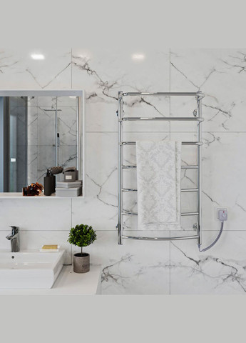 Полотенцесушитель Каскад Дуга 900х500/7 ER рег. Kosser (358500772)