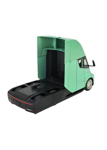 Машинка металлическая AP7731 Tesla semi truck head 1:24, свет, звук, откр.двери, в коробке (6900001201946) Мятный АВТОПРОМ (367114937)
