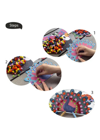 Набір з помпонами Веселі тваринки Tookyland (311221350)