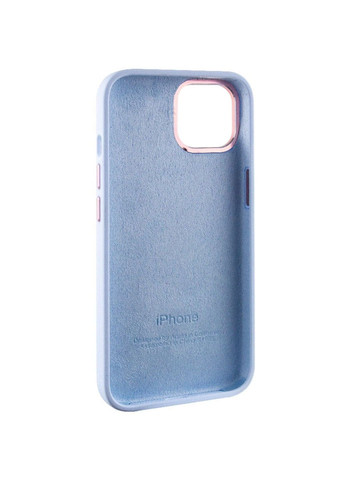 Чехол Silicone Case Metal Buttons (AA) для Apple iPhone 14 (6.1") Epik (292314211)