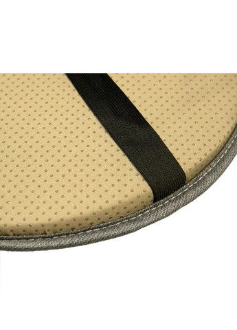 Подушка накидка кухонна кругла повітропроникна для стільця табурета з фастексами антиковзаючим дном 40x40 cм (479515-Prob) Unbranded (322031122)