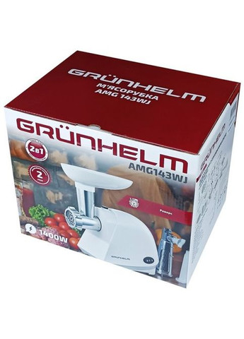 М'ясорубка Grunhelm AMG143WJ (354228006)