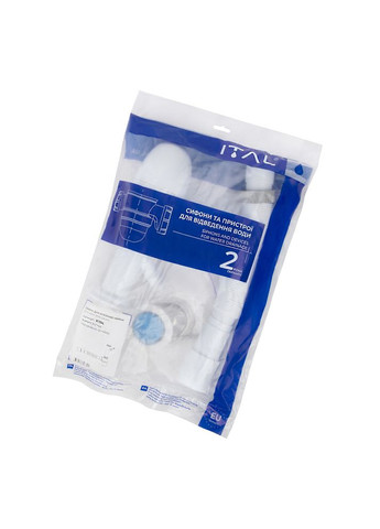 Сифон для кухонной мойки K1114, 1 1/2"х40 ITAL (316095164)