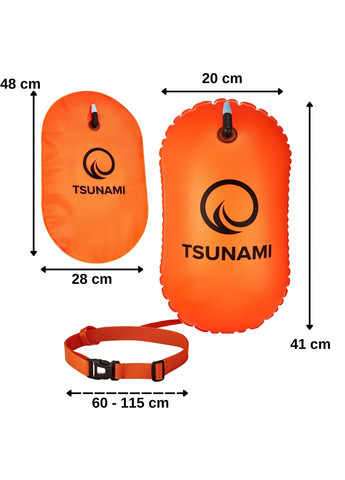 Набір для дайвінгу TSUNAMI ts008 (275333916)