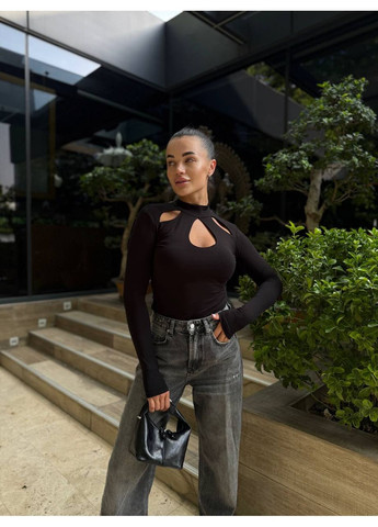 Лонгслів жіночий з вирізами Style Point (349454930)