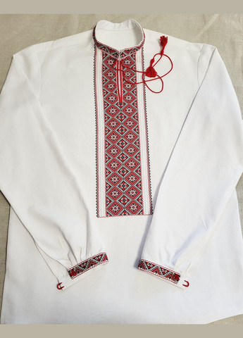 Белая мужская вышиванка, ручная работа, домотканое полотно, вышивка непосредственно на холсте "рождественская" Hand Made узор украинская символика свободная, прямой хлопок, домотканное полотно (332998518)