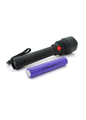 Фонарь ручной MX520-P50, 1LED XPE led, 3.5W, 5 режима, 2х 26650/9800mah, Black, IP40, кабель USB-micro, 250х62х35мм, BOX Powermaster (315503935)