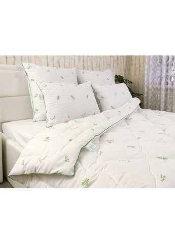 Набор одеяло с подушками - Bamboo Style всесезонное белое двуспальное 172x205+2 шт-50x70 см 350 г/м2 Руно (307413755)