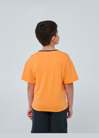 Оранжевая футболка оранжевый Smil