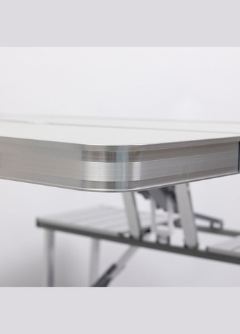 Складной алюминиевый стол трансформер + 4 стула для пикника в чемодане набор туристической складной мебели G03-2 LUGI (327368977)