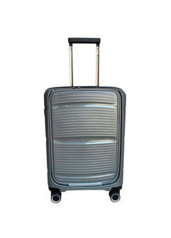 Валіза 94103 мала 46л срібна (94103-S-Silver) Snowball (368833742)