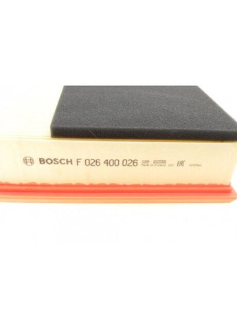 Фільтр повітряний Volvo S60/V70/XC70/XC90 2.4D 02-14 F 026 400 026 UA63 Bosch (366161713)