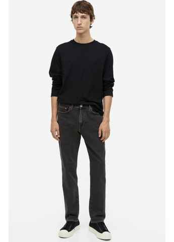 Темно-серые повседневный демисезонные брюки H&M