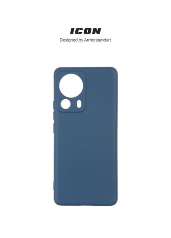Панель ICON Case для Xiaomi 13 Lite 5G Camera cover Dark Blue (ARM66504) ArmorStandart (280439658)