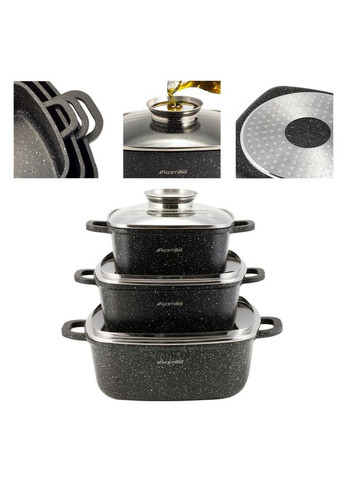 Набір посуду 8 пр. KM-4435 Kamille (316616832)