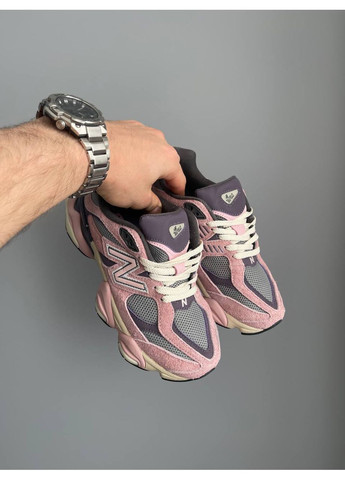 Кросівки жіночі New Balance 9060 Pink Purple | Нью Беланс 9060 рожеві No Brand рожеві демісезони (358499105)