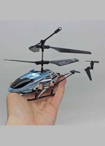 Вертоліт на радіокеруванні "Having Helicopter" (блакитний) MIC (292252298)