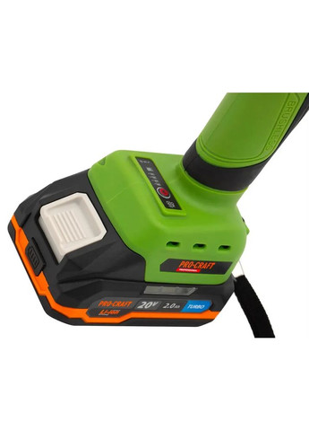 ES28Li — акумуляторний секатор 20 В, безщітковий, леза SK5, різ до 25 мм, 1 АКБ 2 А·год + ЗП + кейс ProCraft (372296057)