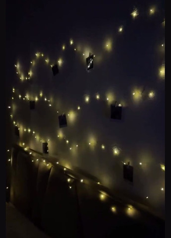 Гірлянда від сонячної батареї 10 м No Brand (308860280)