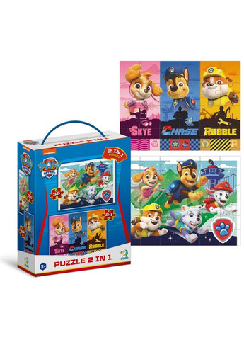 Пазл Paw Patrol Такие хорошие щенки, 2 в 1 (200561) Dodo (372626039)