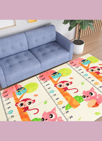 Детский складной развивающий термоковрик 150х200х1см "Поляна | Ростомер" (278) SW-00000848 No Brand (328578913)