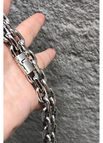 Масивная серебряная мужская цепь "Якорь" с замком коробка 200грамм DeLoS (351388140)