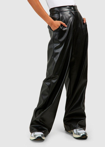 Брюки из искусственной кожи Boohoo (333828653)